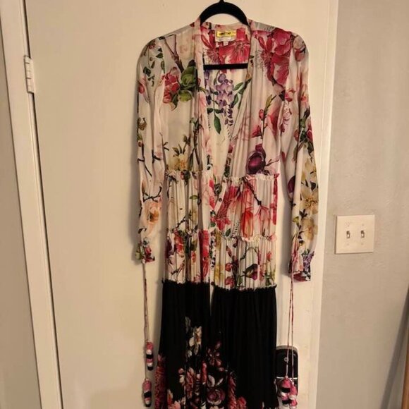 Rococo Sand Dresses & Skirts - Rococo Sand Dress Black White Pink Maxi XS/XXS